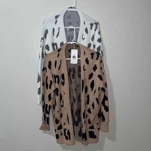 2 heavy sweater cardigans